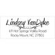 Wispy Scroll Rectangle Address Labels Image 2 of 2